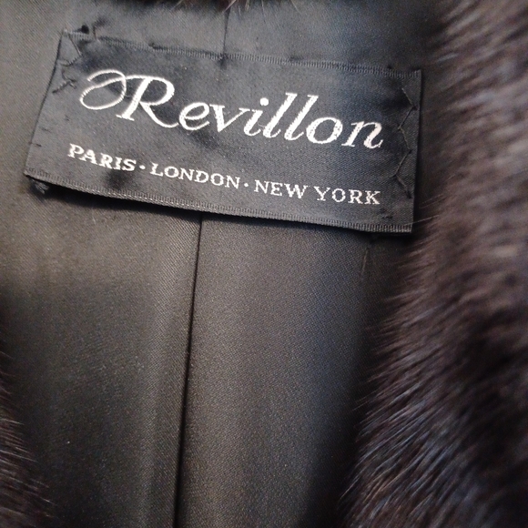 Revillon Full length Black Diamond Mink - Picture 2 of 2